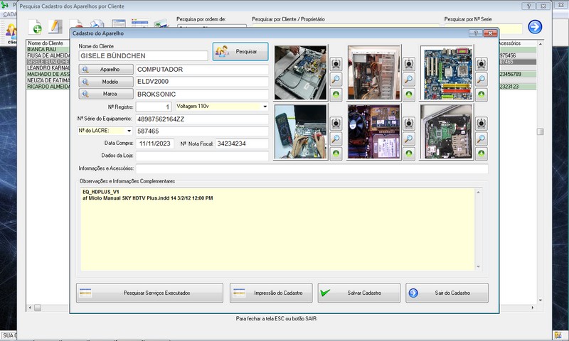 Programa OS Assistencia T�cnica v4.0 - FpqSystem
