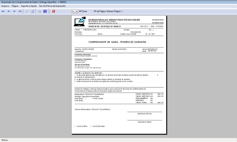 Programa OS Assistencia T�cnica v4.0 - FpqSystem