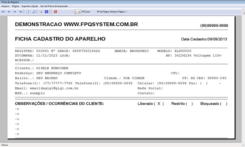 Programa OS Assistencia T�cnica v4.0 - FpqSystem