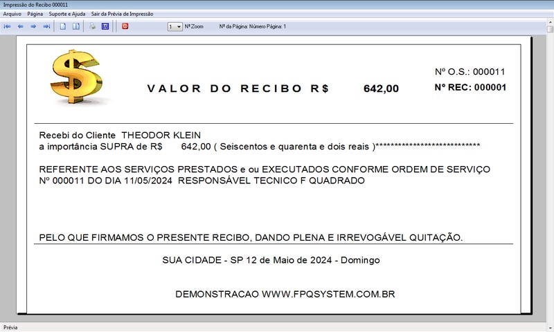 Programa OS Assistencia T�cnica v4.0 - FpqSystem