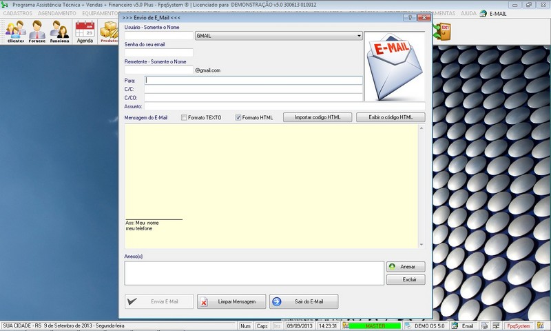 Programa OS Assist�ncia T�cnica 5.0 Plus