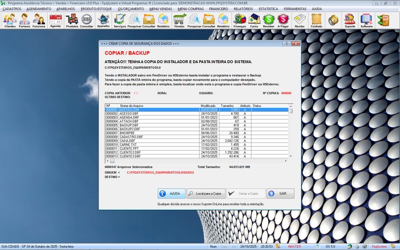 Programa OS Assist�ncia T�cnica 5.0 Plus