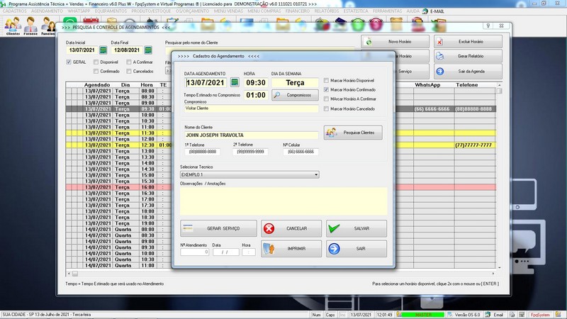 Programa OS Assist�ncia T�cnica 6.0 Plus