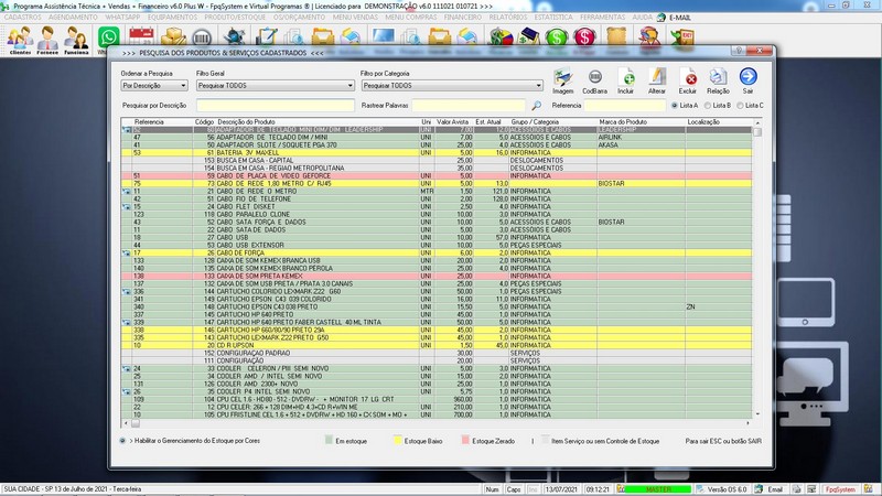 Programa OS Assist�ncia T�cnica 6.0 Plus