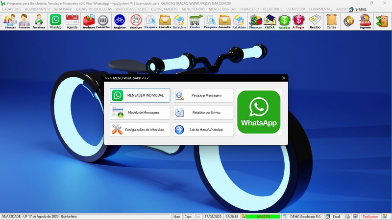 Baixar Avalia��o do Programa para Bicicletaria + Ordem de Servi�o + Vendas v3.0 Plus