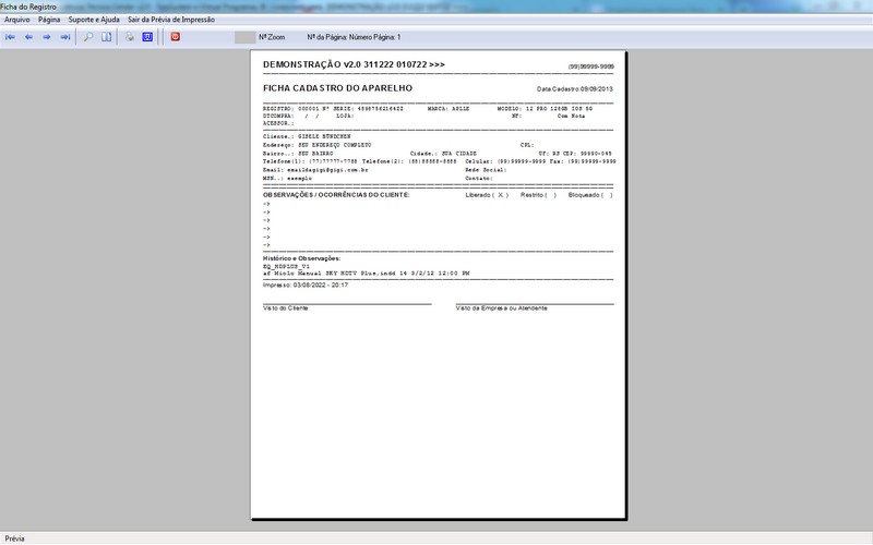 Programa OS Assist�ncia T�cnica para Celular 2.0 Plus