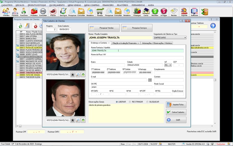 Programa OS Oficina Mecanica com Ordem de Servi�o e Financeiro v4.0
