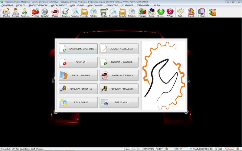 Programa OS Oficina Mecanica com Ordem de Servi�o e Financeiro v4.0