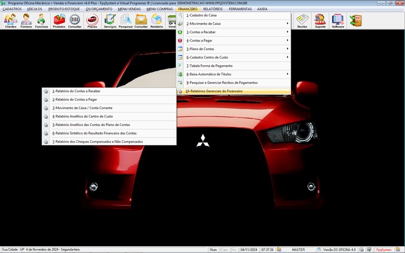 Programa OS Oficina Mecanica com Ordem de Servi�o e Financeiro v4.0