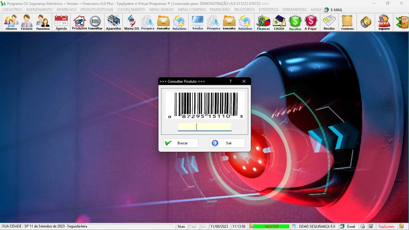Programa OS Seguran�a Eletr�nica 5.0 Plus