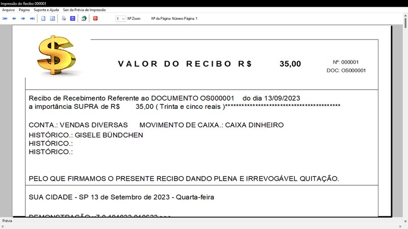 Programa OS Seguran�a Eletr�nica  7.0 Plus