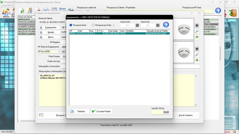 Programa OS Seguran�a Eletr�nica  7.0 Plus