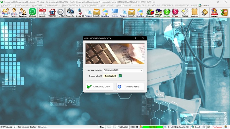 Programa OS Seguran�a Eletr�nica  7.0 Plus