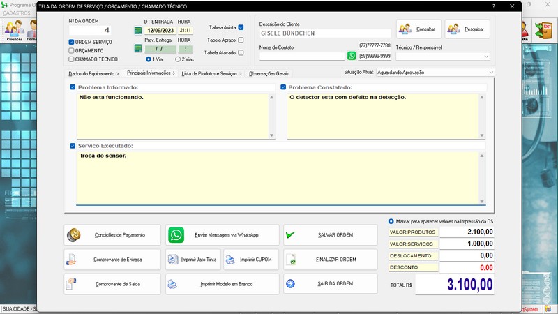 Programa OS Seguran�a Eletr�nica  7.0 Plus