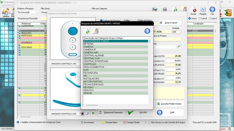 Programa OS Seguran�a Eletr�nica  7.0 Plus