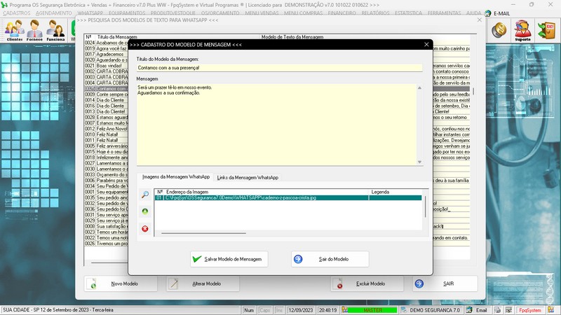 Programa OS Seguran�a Eletr�nica  7.0 Plus