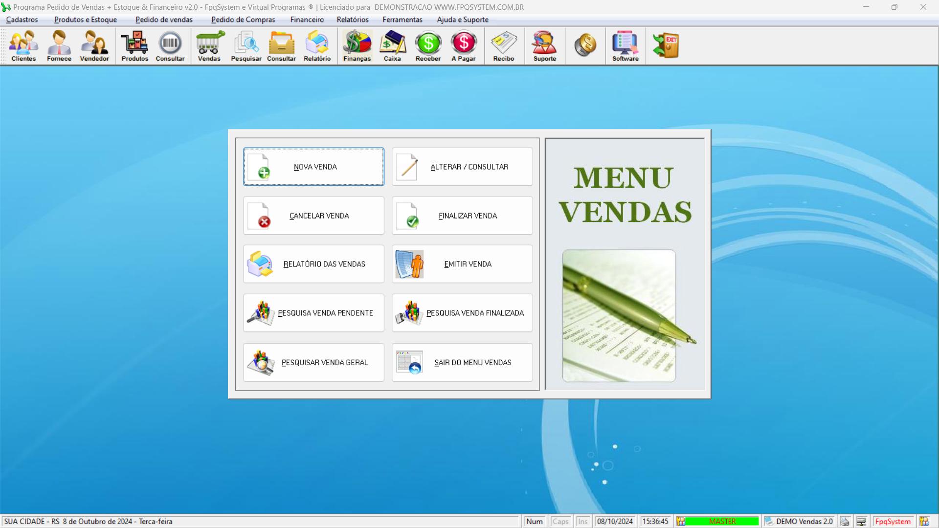 Baixar Avalia��o do Programa Controle de Estoque + Vendas + Estoque + Financeiro v2.0